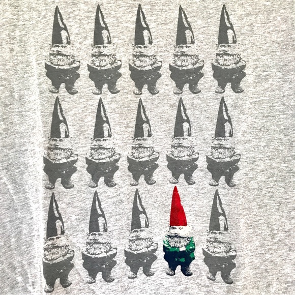 NWT Hanna Andersson Swedish Holiday Gnomes Tee / also fits Women XS - Picture 6 of 7